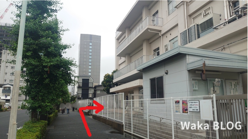 代々木上原から中央試験センター道のり15