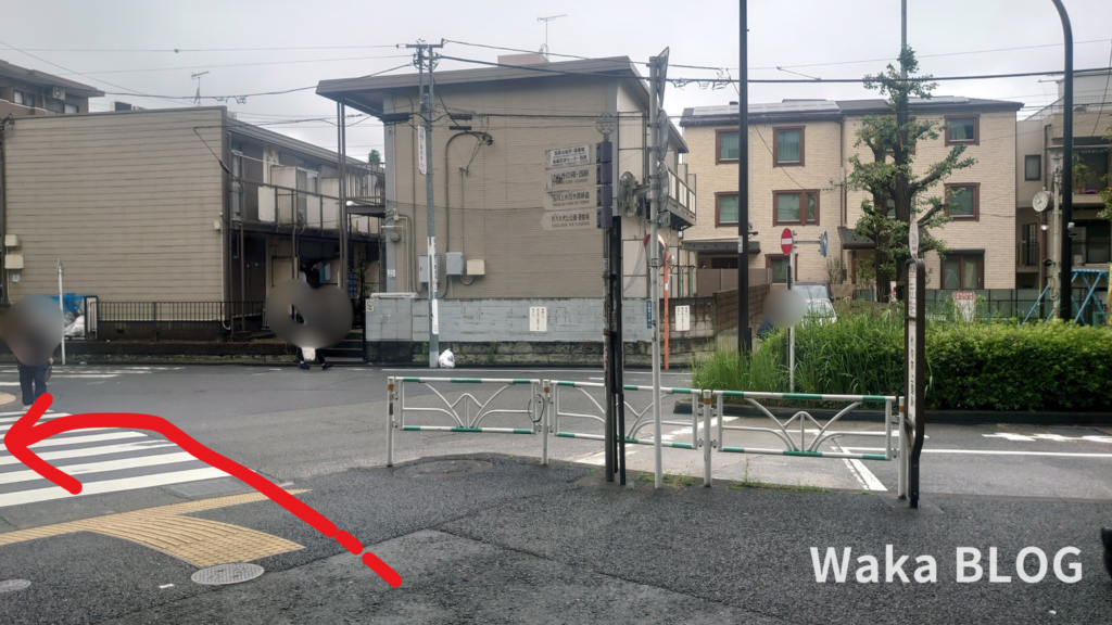 代々木上原から中央試験センター道のり5