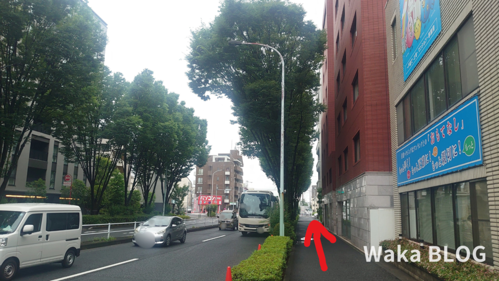 代々木上原から中央試験センター道のり9
